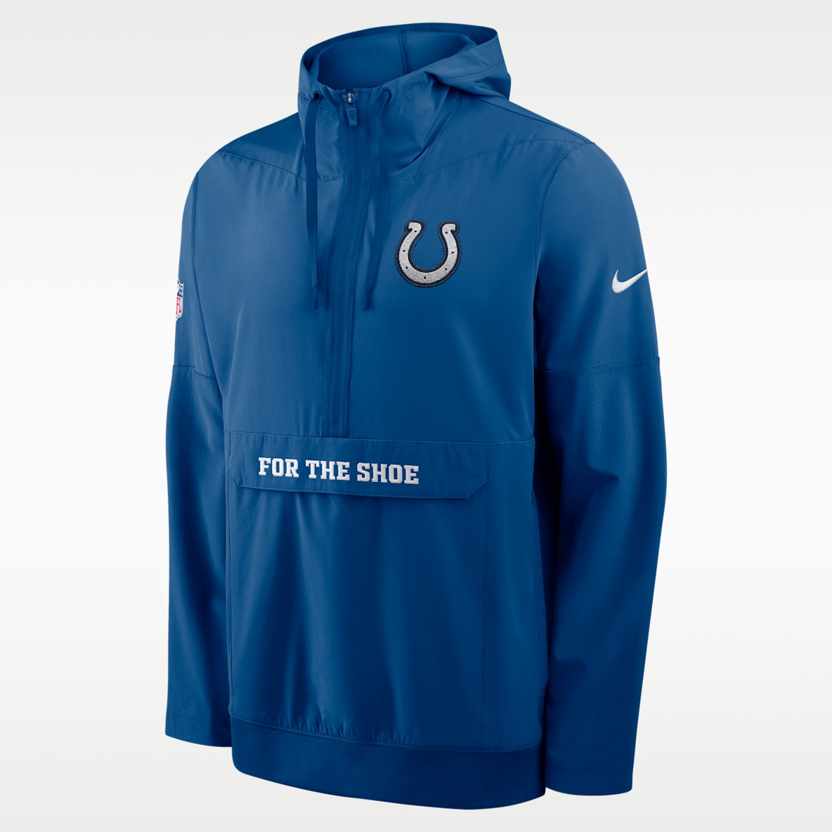 Indianapolis Colts Rivalries Collection Sideline Anorak Men's Nike NFL 1/2-Zip Hooded Jacket