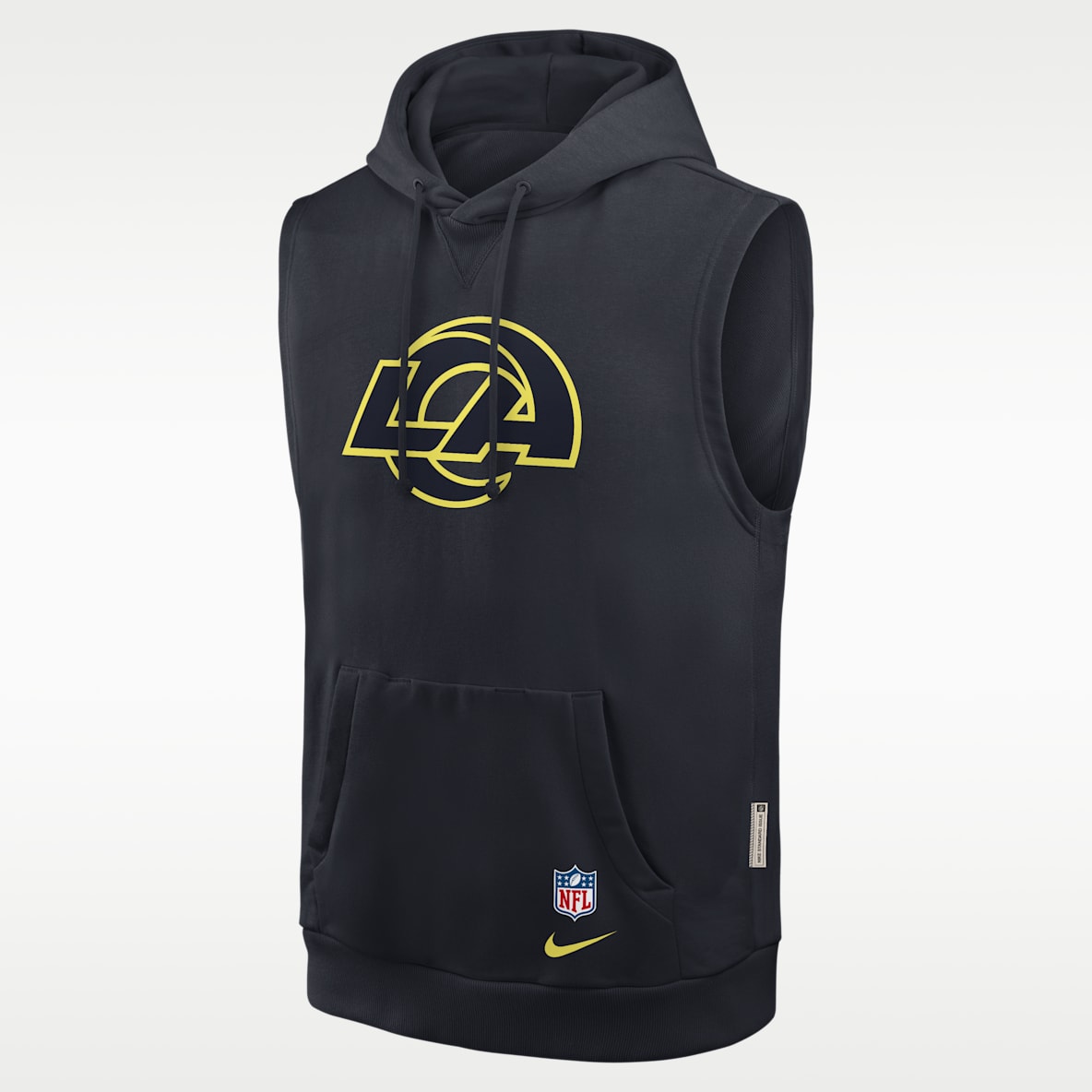 Los Angeles Rams Rivalries Collection Sideline Men's Nike Dri-FIT NFL Sleeveless Pullover Hoodie