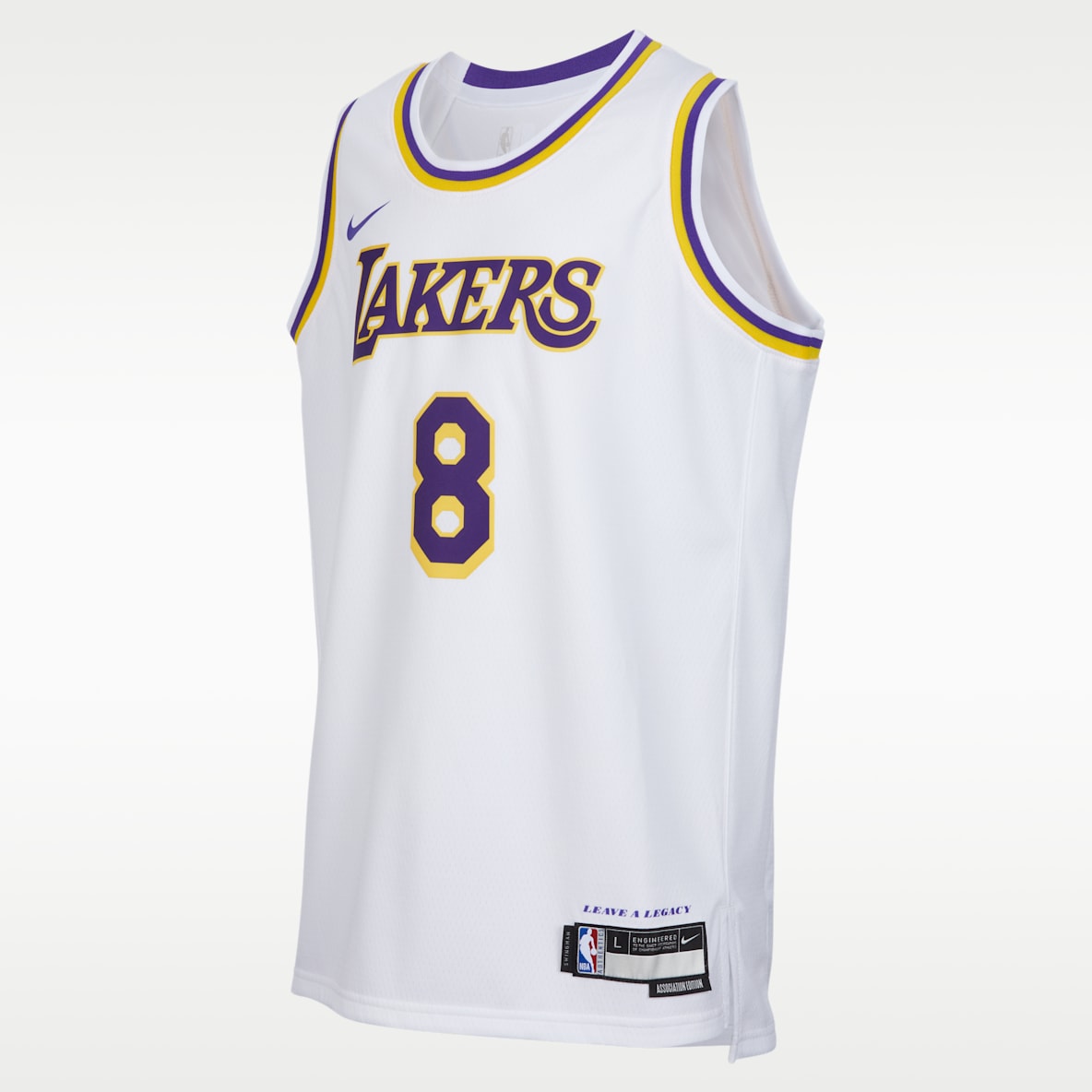 Los Angeles Lakers Association Edition Older Kids' Nike NBA Swingman Jersey