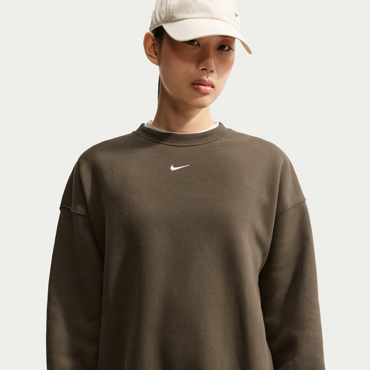 Nike Studio Fleece Medium Weight Women's Oversized Crew