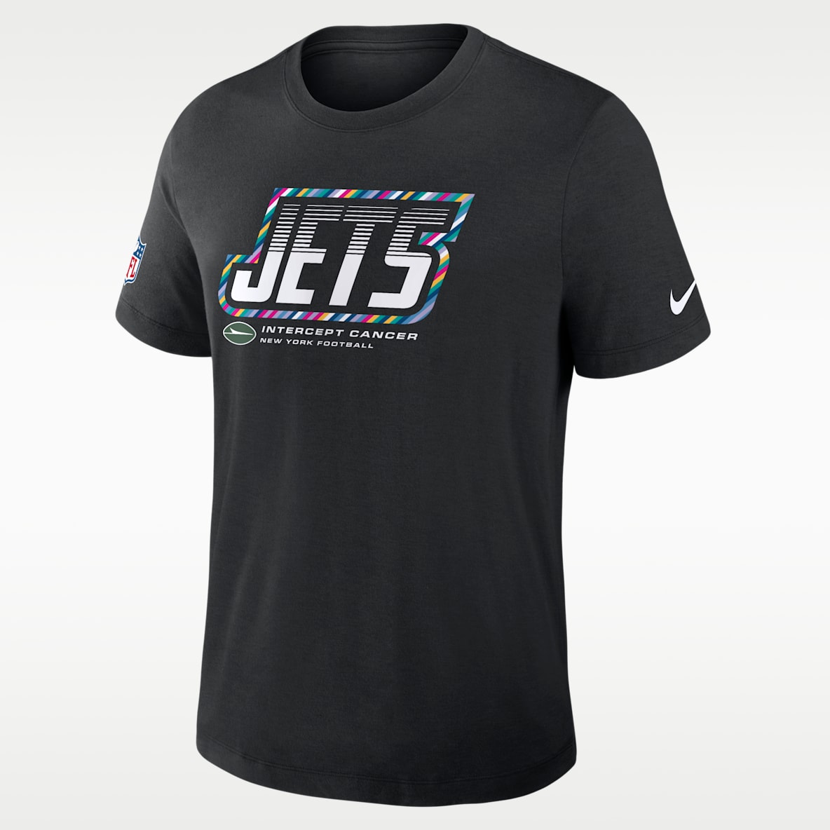 New York Jets Crucial Catch Sideline Men's Nike Dri-FIT NFL T-Shirt