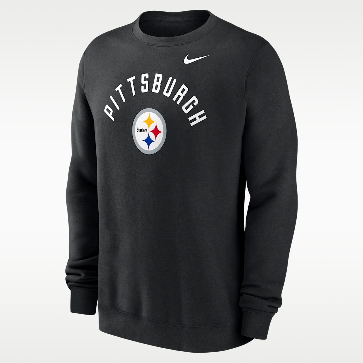 Pittsburgh Steelers Club Men's Nike NFL Pullover Crew