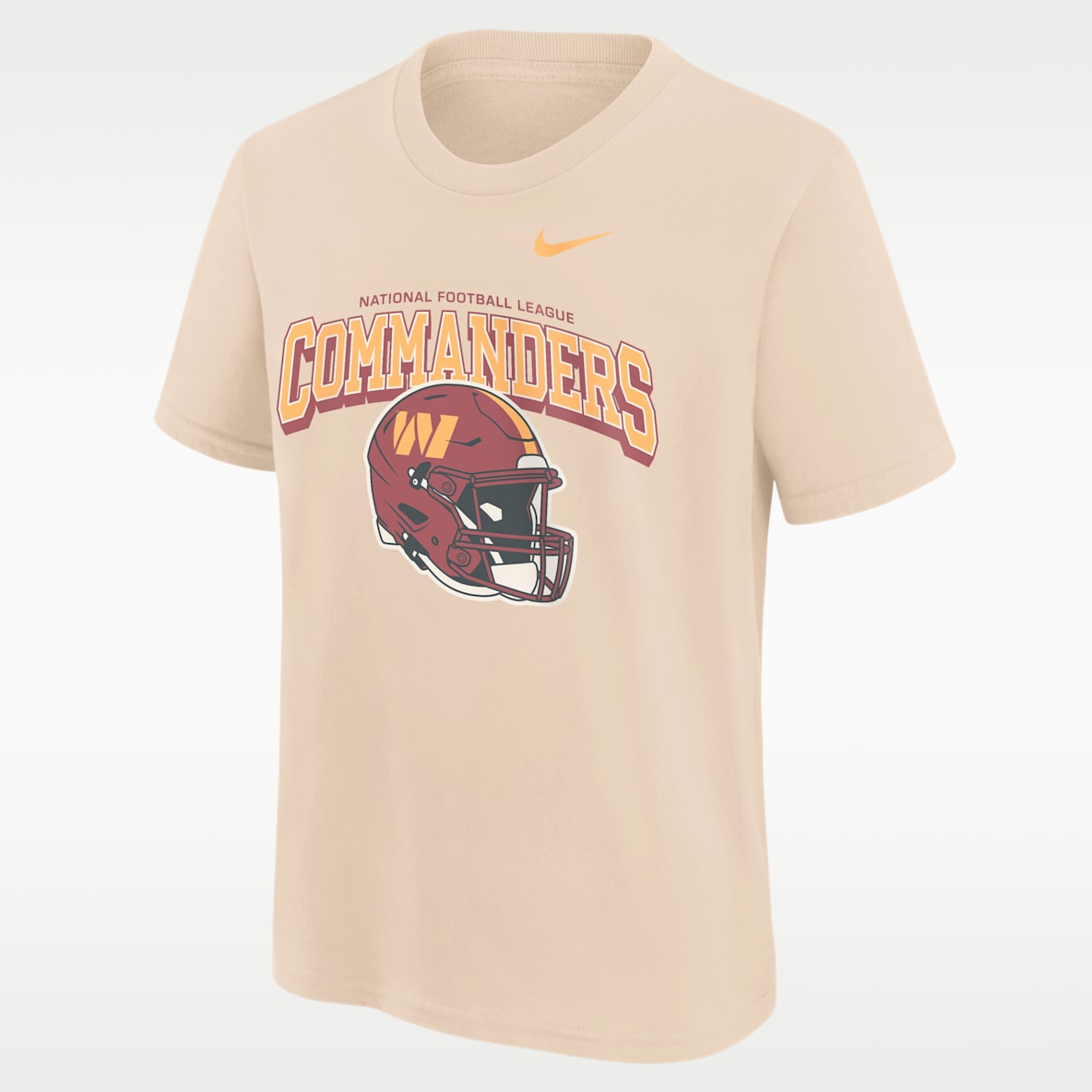 Washington Commanders Vintage Mod Easy Lane Playera de manga corta Nike de la NFL para niños talla grande