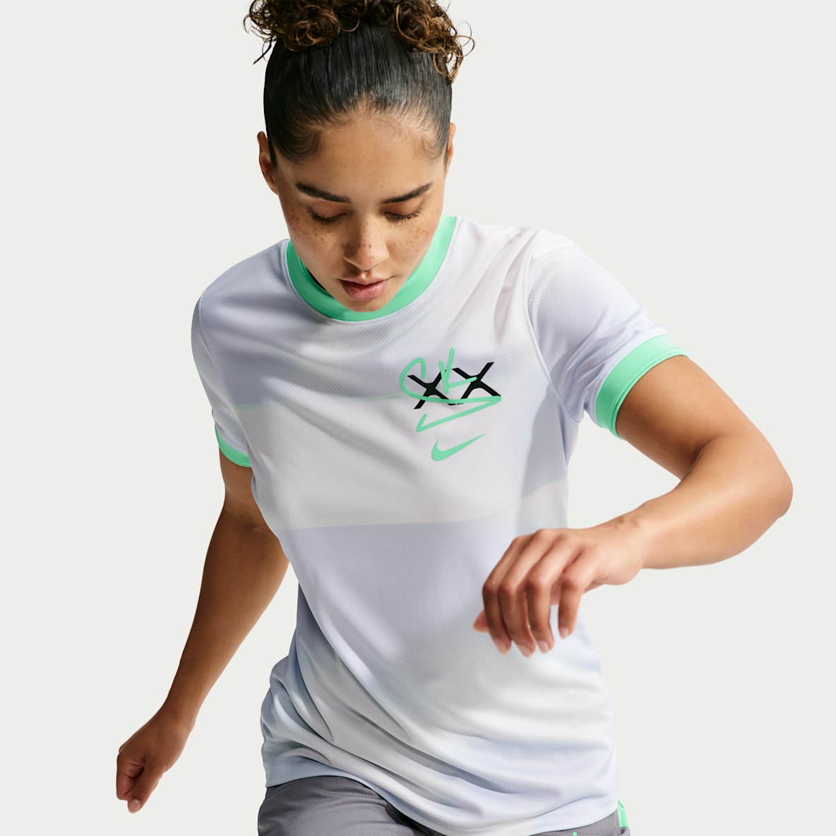 Sam Kerr Women's Dri-FIT Soccer Short-Sleeve Pre-Match Top
