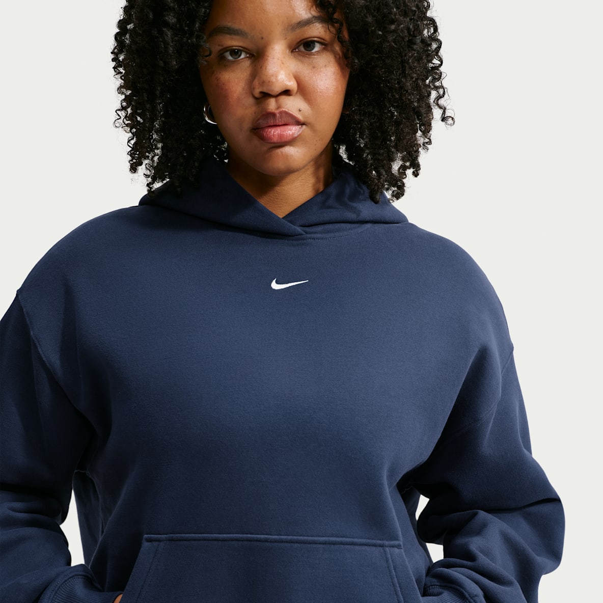 Nike Studio Fleece Medium Weight Women's Oversized Pullover Hoodie