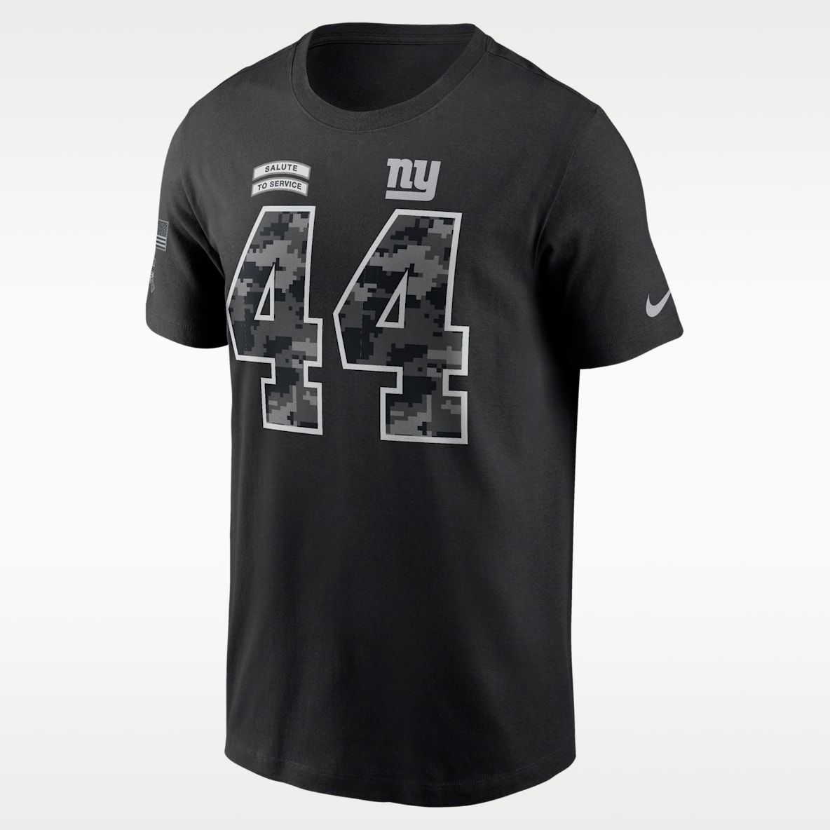 Cam Skattebo New York Giants Salute to Service Men's Nike NFL T-Shirt