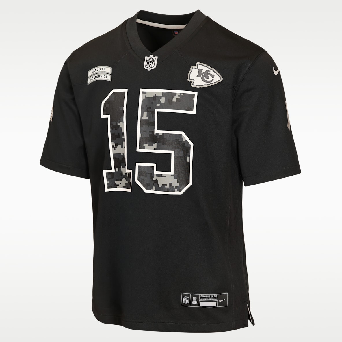 Patrick Mahomes Kansas City Chiefs Salute to Service Big Kids' Nike NFL Game Jersey