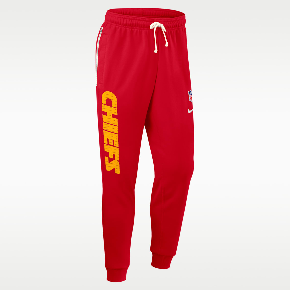 Kansas City Chiefs Ground Game Sideline Pants Nike Dri-FIT de la NFL de pierna entallada para hombre