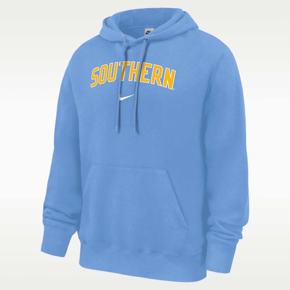 Nike College (Southern University and A&M) Sudadera con gorro sin cierre Club Fleece para hombre