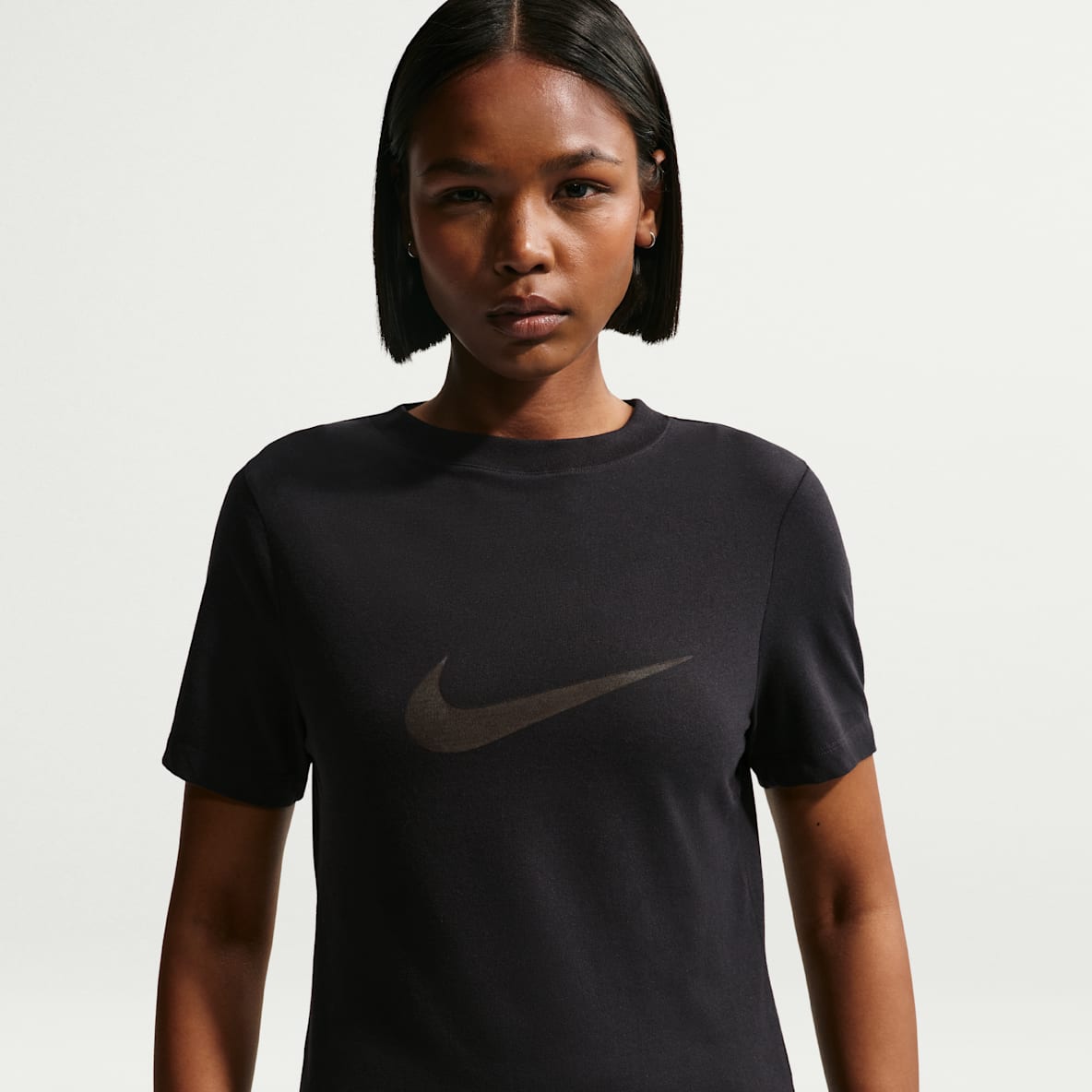 Nike Sportswear Women's Slim Short-Sleeve Burnout Logo Top