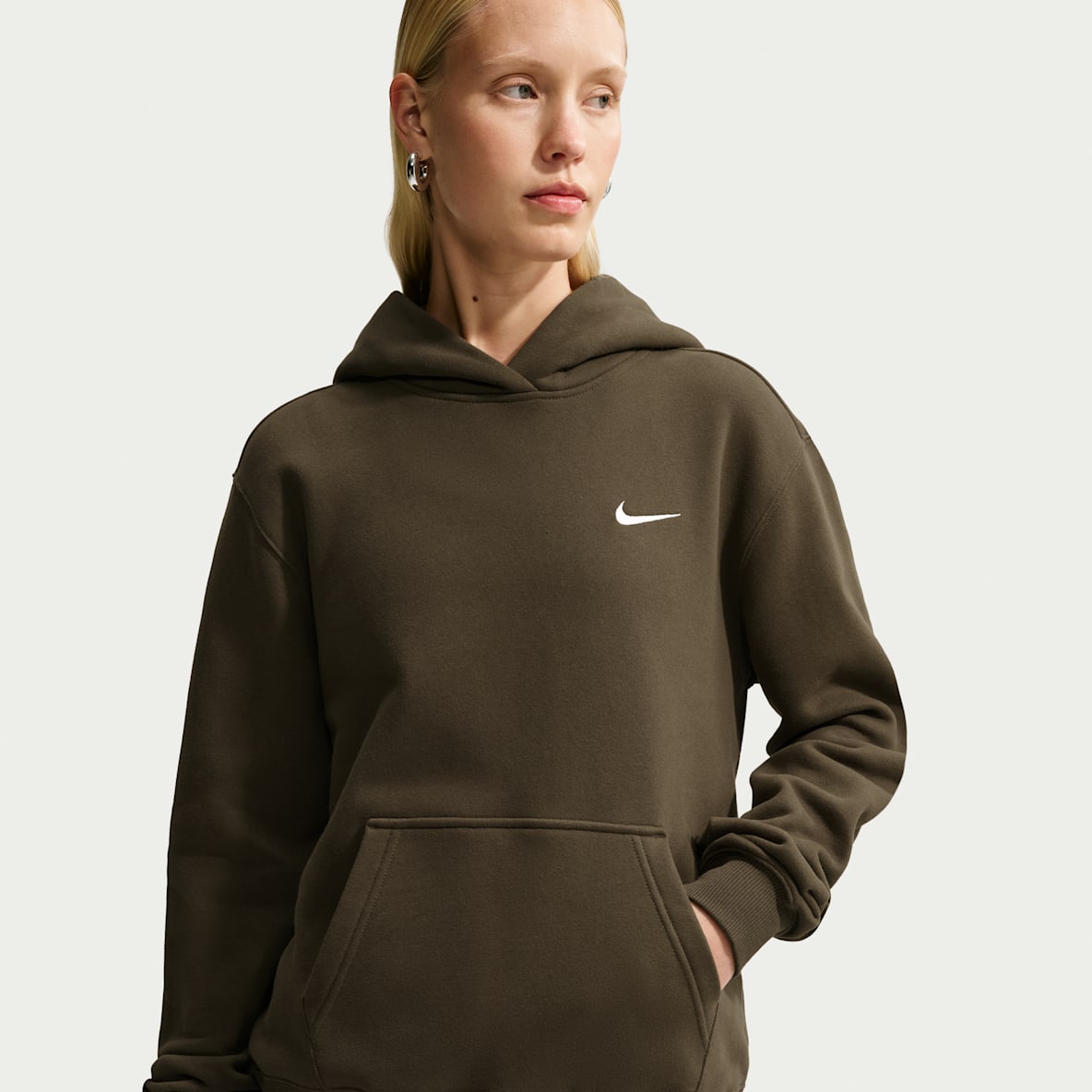 Nike Studio Fleece Medium Weight Women's Pullover Hoodie