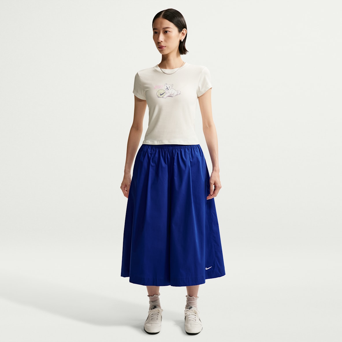Nike Sportswear Women's Oversized Mid-Rise Poplin Culottes