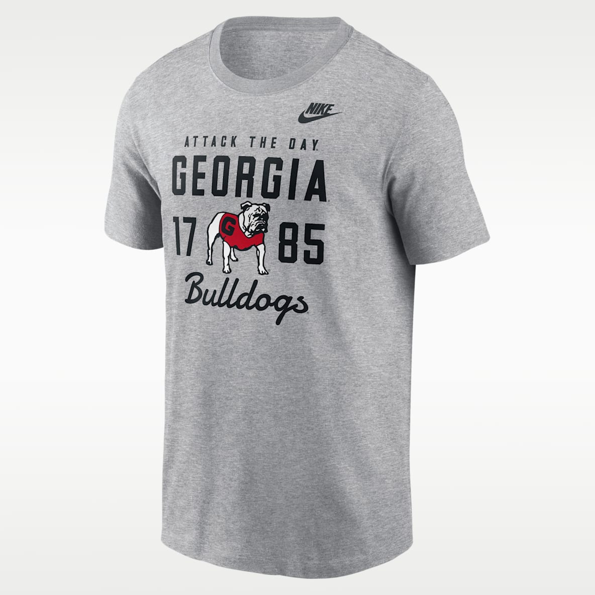 Georgia Legacy Stacked Est Men's Nike College T-Shirt