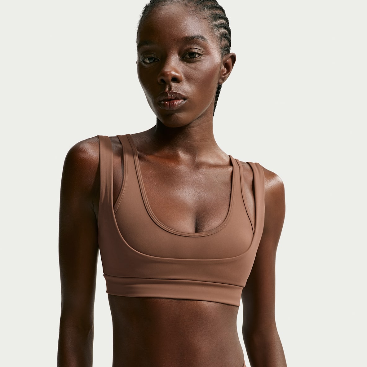 NikeSKIMS Matte Women's Double-Strap Scoop Bra