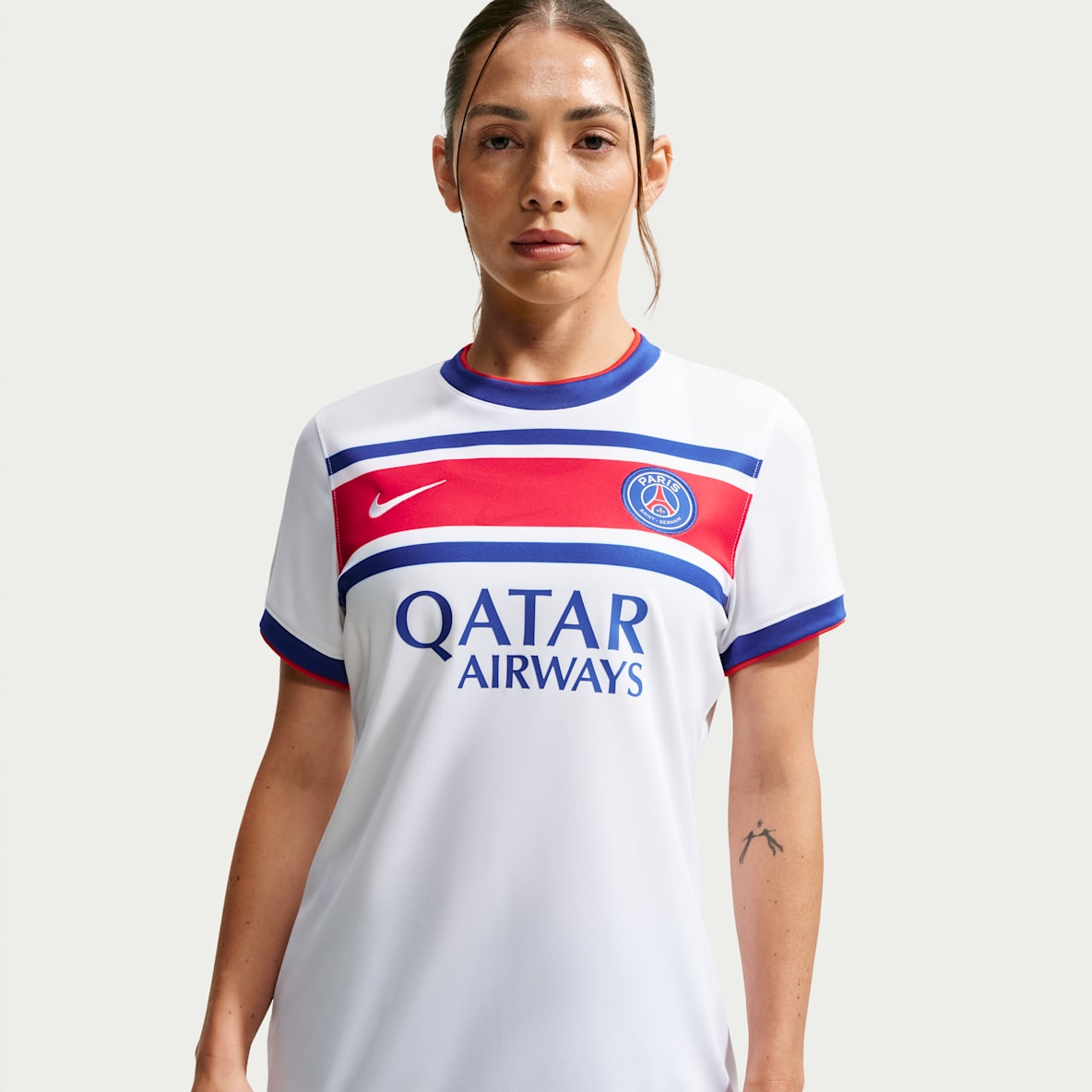 Paris Saint-Germain Home Dámské předzápasové fotbalové tričko Nike Dri-FIT