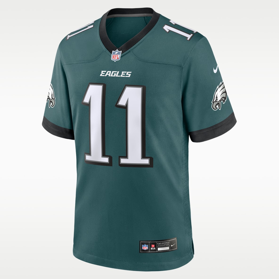 A.J. Brown Philadelphia Eagles Jersey de la NFL Nike Game para hombre