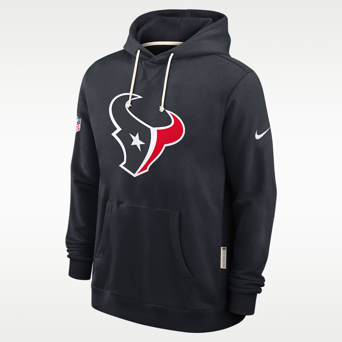 Houston Texans Initial Home Sideline Men's Nike Dri-FIT NFL Pullover Hoodie