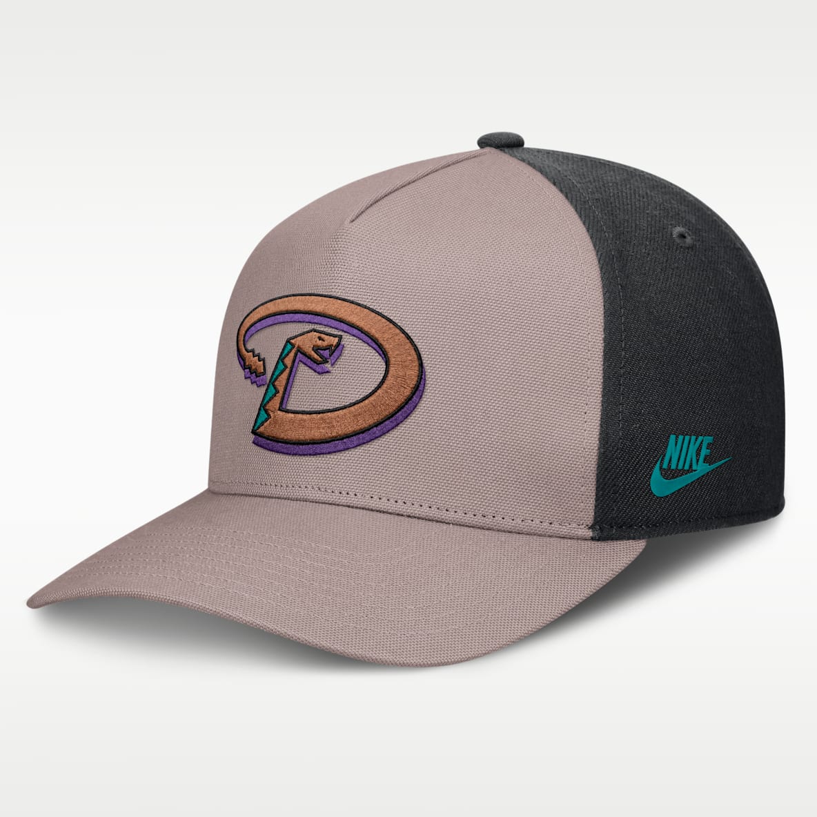 Arizona Diamondbacks Cooperstown Rise Gorra Nike de la MLB ajustable con estructura A-Frame para hombre