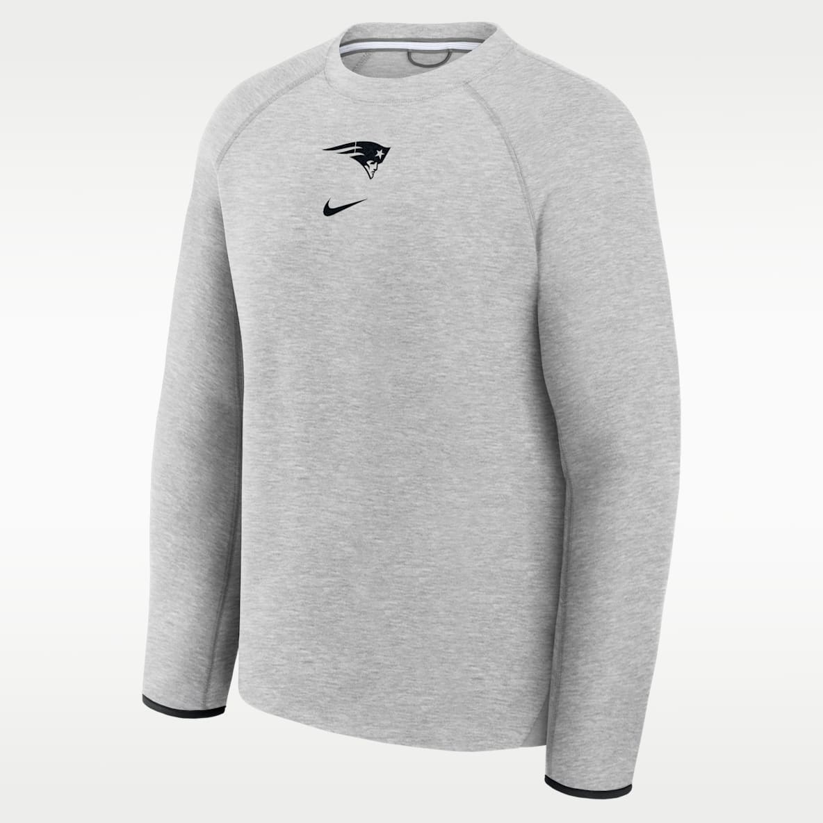New England Patriots Tech Fleece Men's Nike NFL Pullover Crew