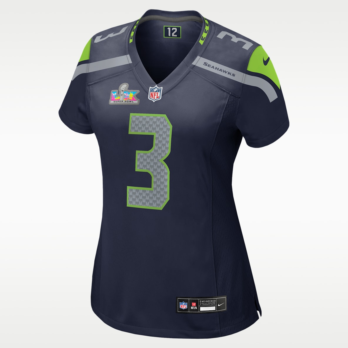 Nick Emmanwori Seattle Seahawks Super Bowl LX Women's Nike NFL Game Jersey