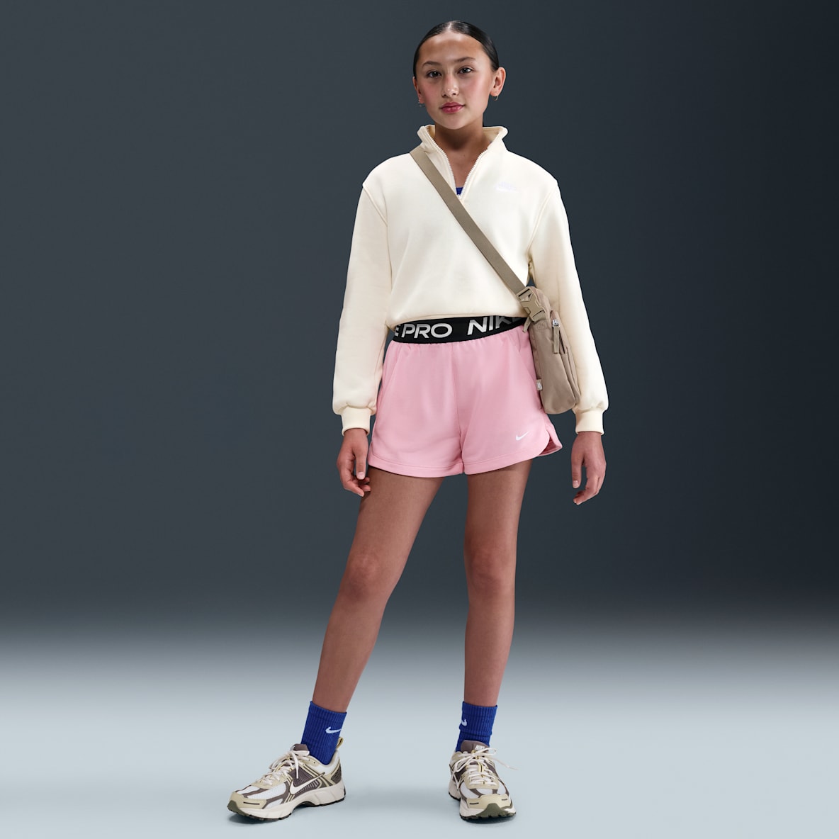 Nike Pro Fleece Big Kids' (Girls') Dri-FIT Shorts
