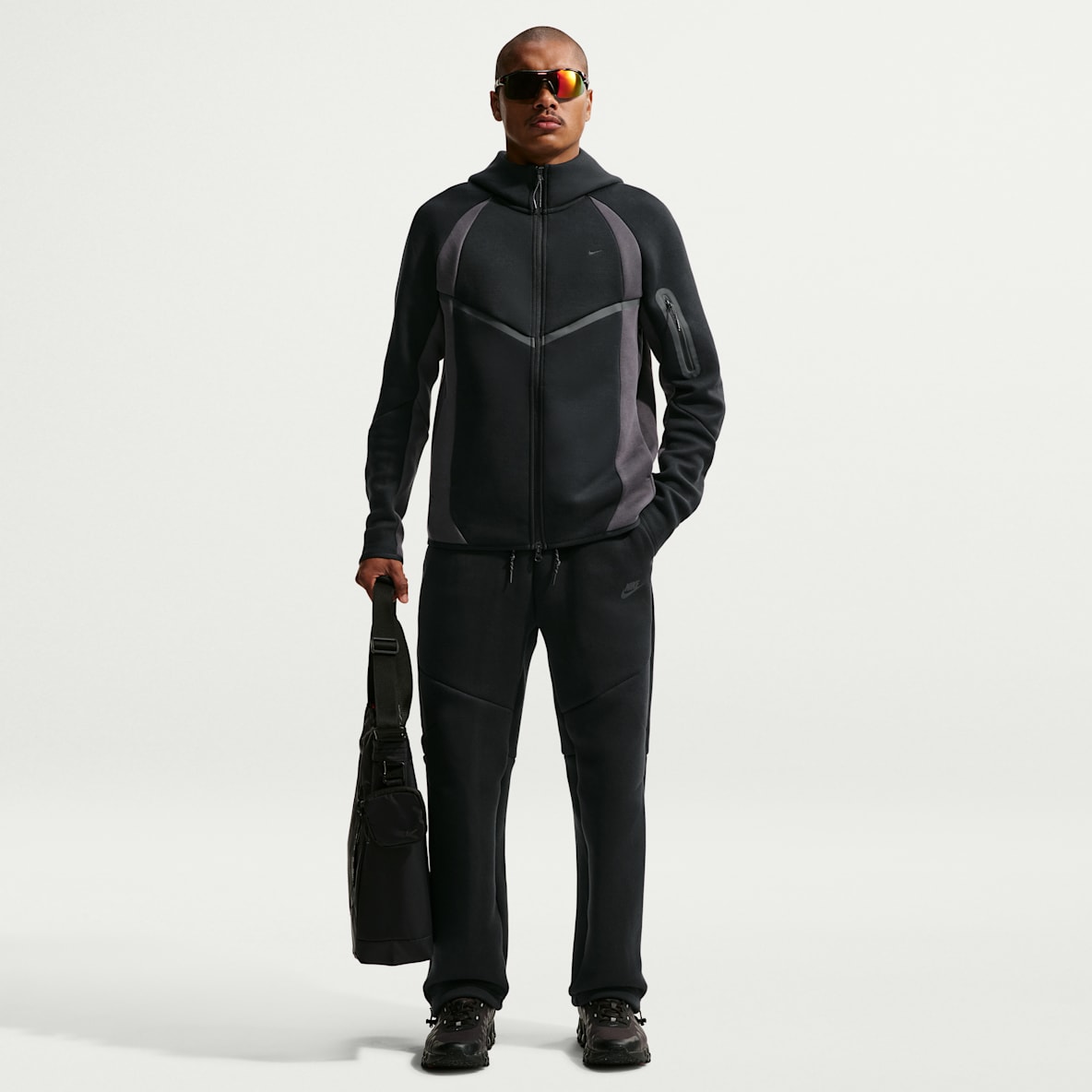 Nike Tech Pantalon en tissu Fleece à ourlet ouvert pour homme