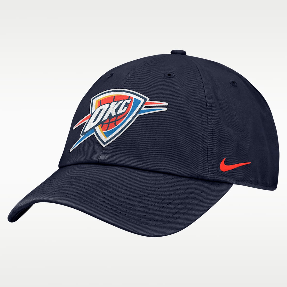 Oklahoma City Thunder Club Gorra Nike de la NBA Hardwoods