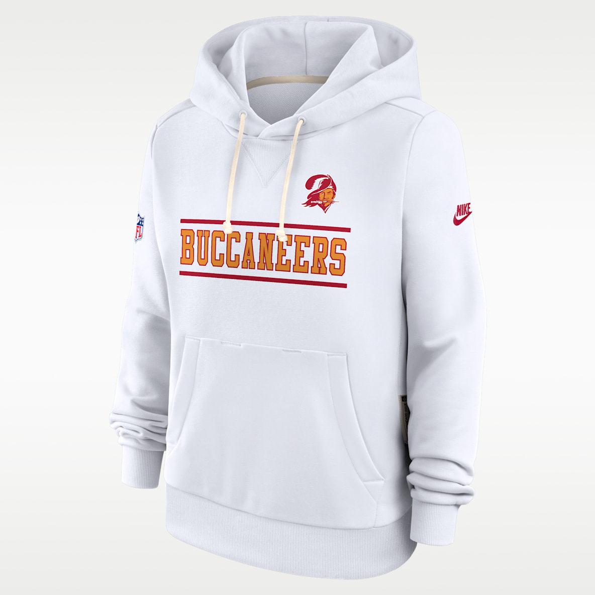 Tampa Bay Buccaneers Sideline Standard Issue Alt Women's Nike Dri-FIT NFL Pullover Hoodie