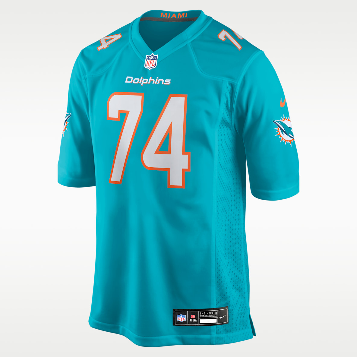 Kadyn Proctor Miami Dolphins Men's Nike NFL Game Jersey