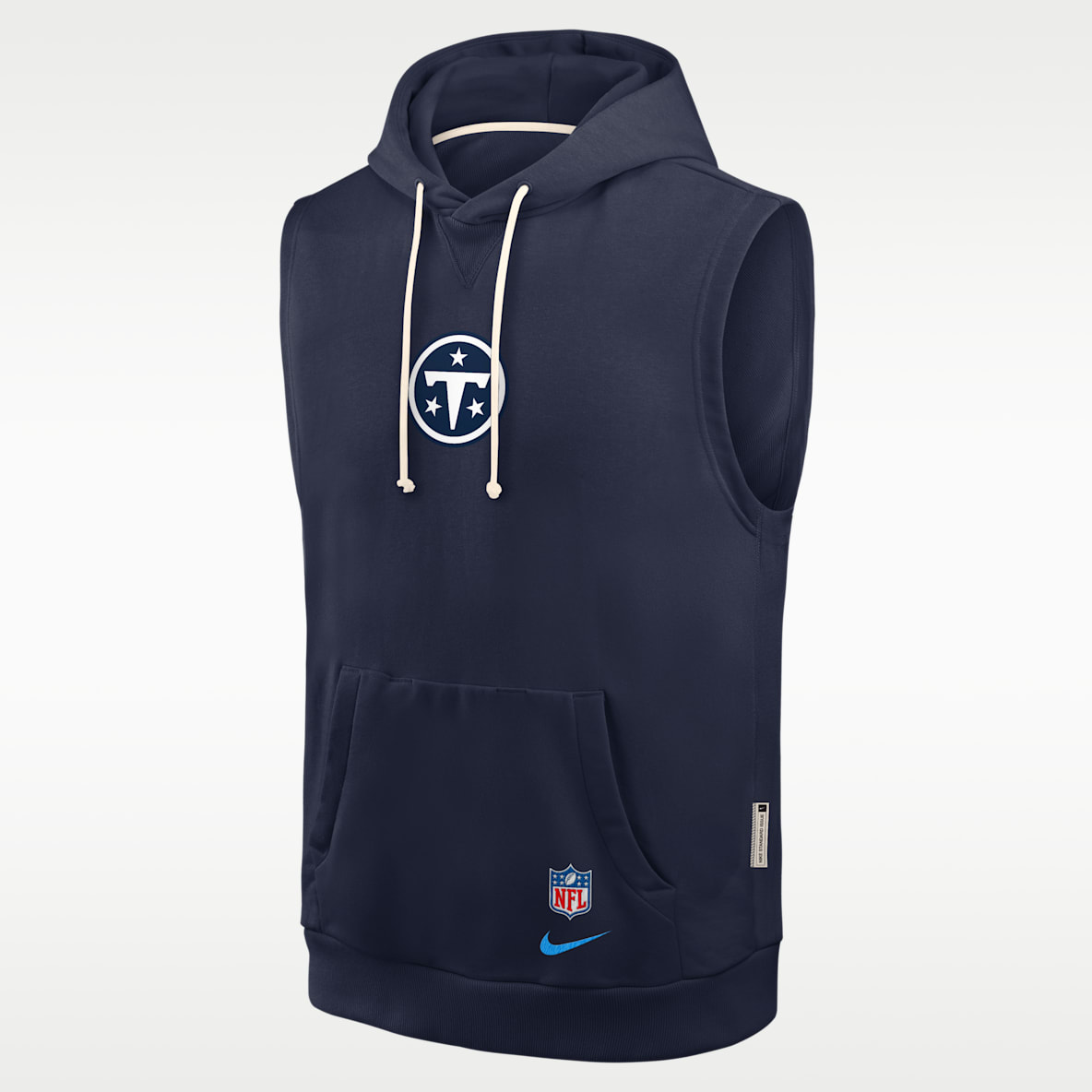 Tennessee Titans Rivalries Collection Sideline Men's Nike Dri-FIT NFL Sleeveless Pullover Hoodie