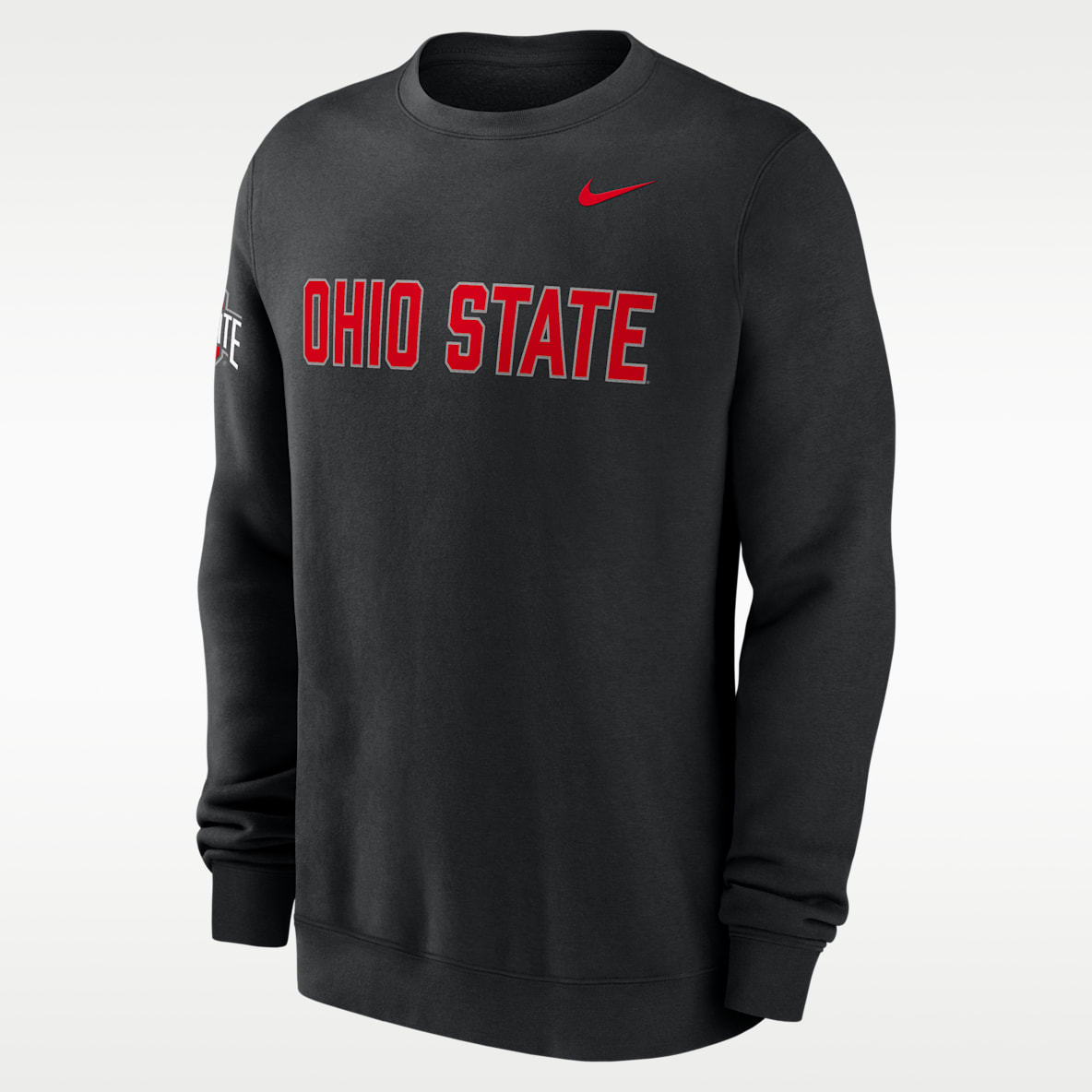 Ohio State Sideline Club Men's Nike College Pullover Crew