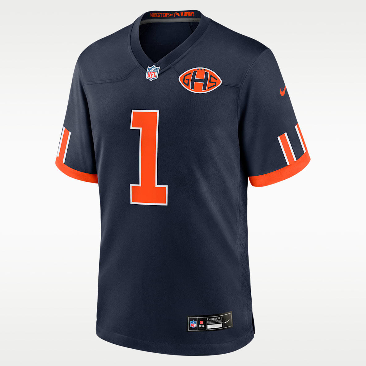Jaylon Johnson Chicago Bears Rivalries Collection Men's Nike NFL Game Jersey