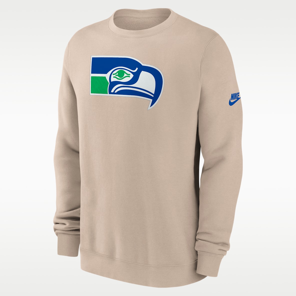 Seattle Seahawks Rewind Club Men's Nike NFL Pullover Crew