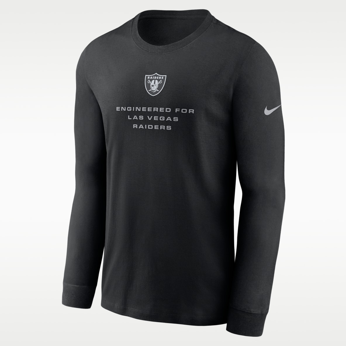 Las Vegas Raiders Team Issue Men's Nike Dri-FIT NFL Long-Sleeve T-Shirt
