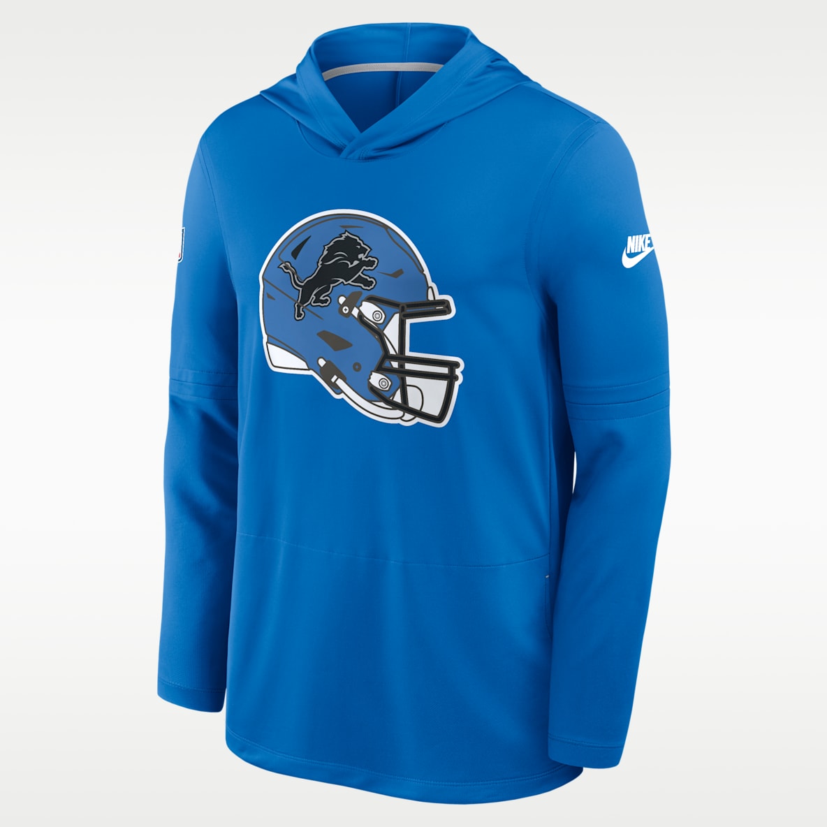 Detroit Lions Alt Men's Nike Dri-FIT NFL Long-Sleeve Hooded Top