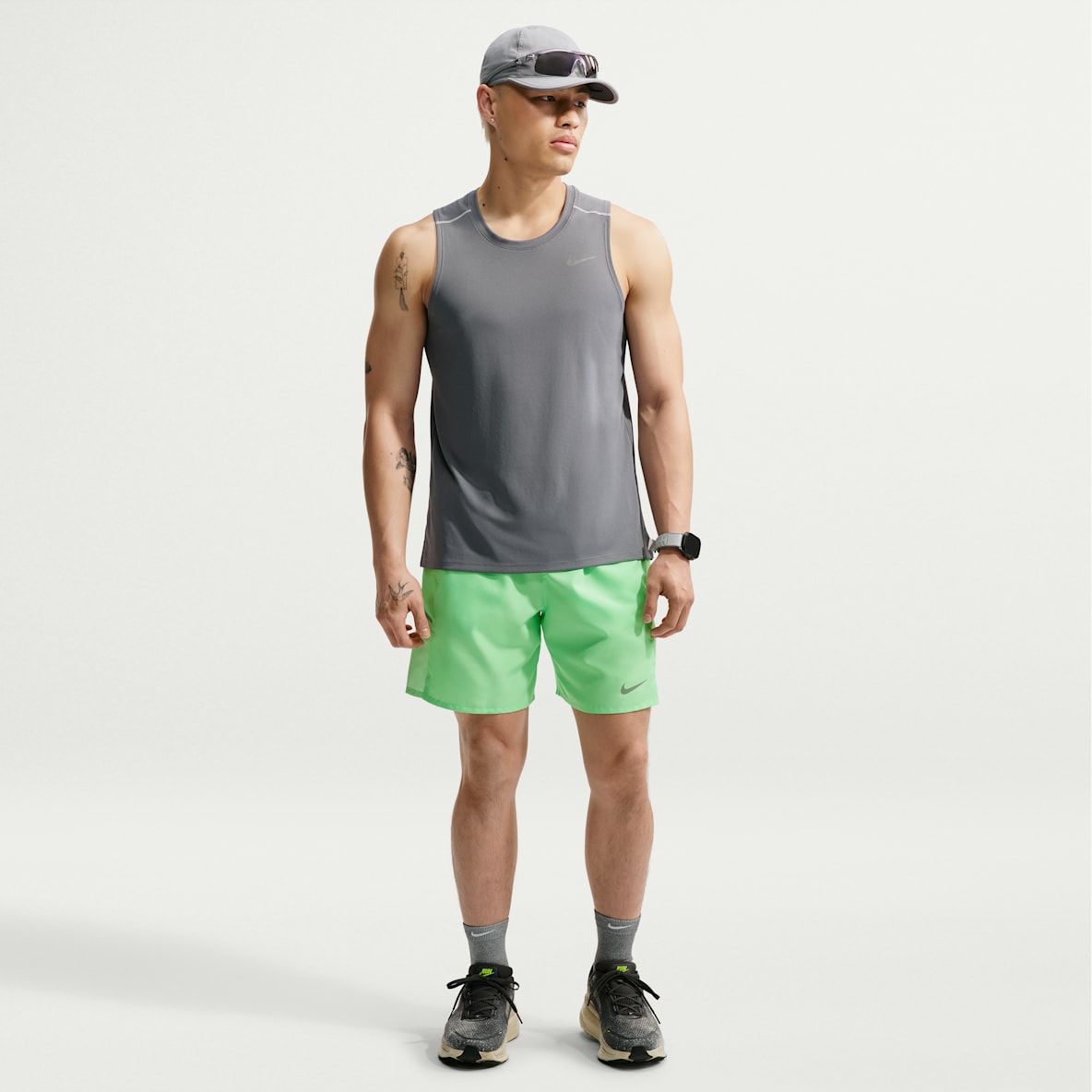 Nike Miler Men's Dri-FIT 7" Brief-Lined Running Shorts