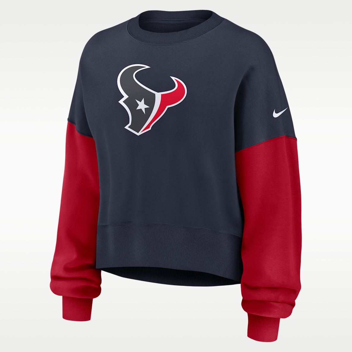 Houston Texans Women's Nike NFL Pullover Crew