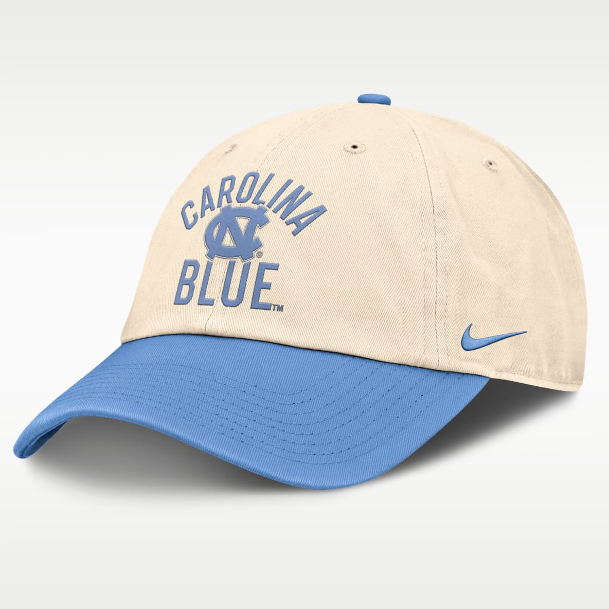 North Carolina Primetime 2-Tone Club Men's Nike College Adjustable Hat