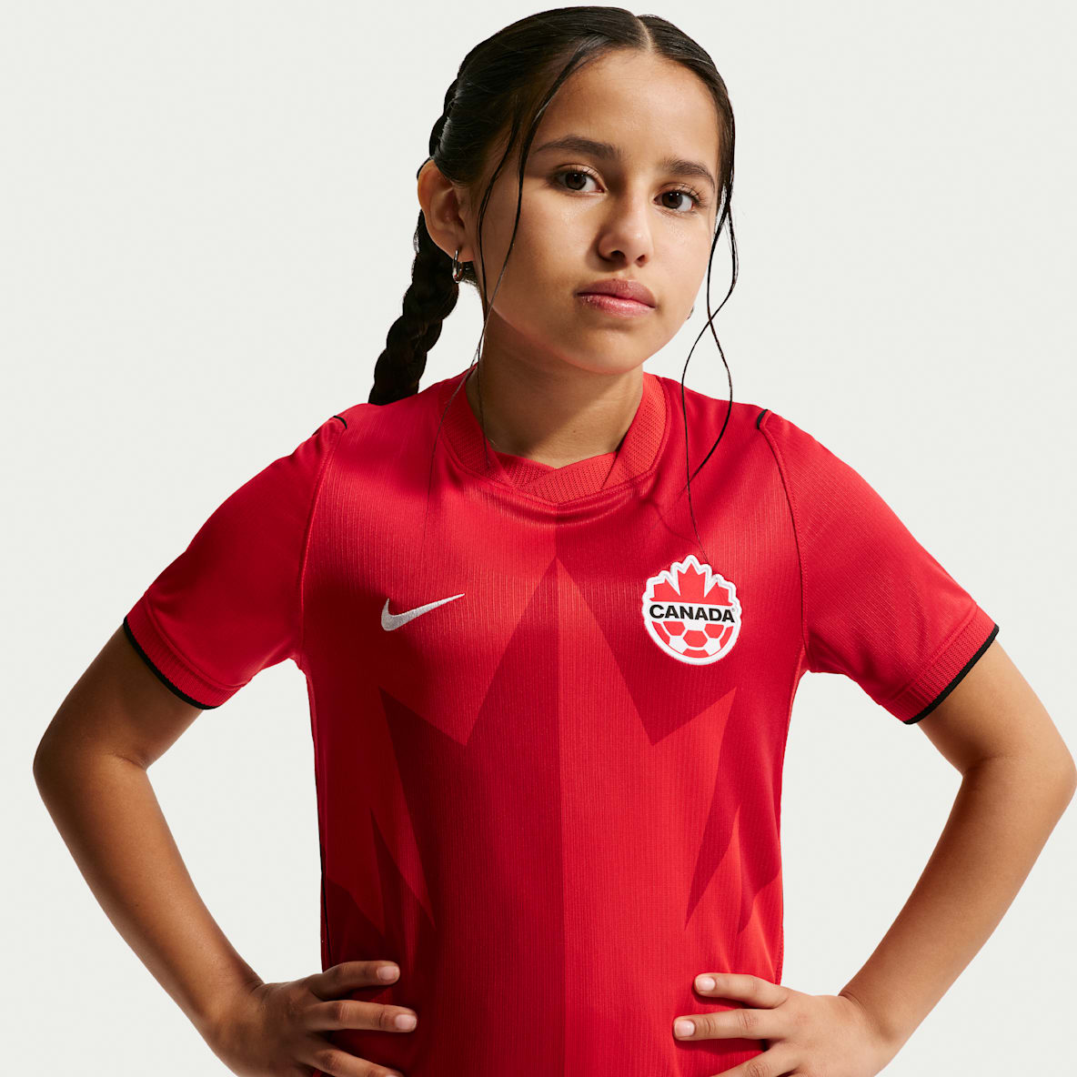 Canada Stadium Edition Home Older Kids' Nike Football Shirt
