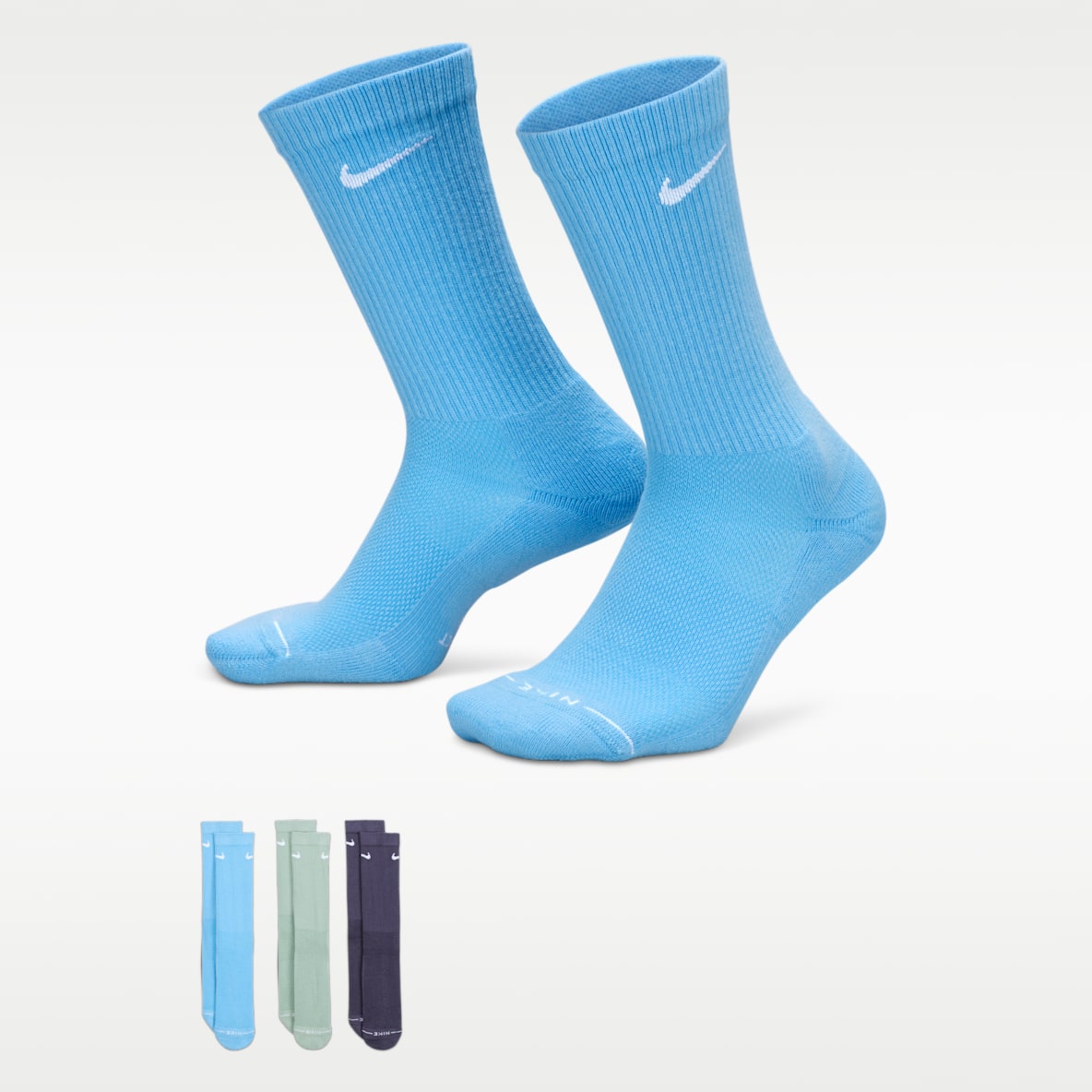 Nike Everyday Elevated Calze di media lunghezza (3 paia)