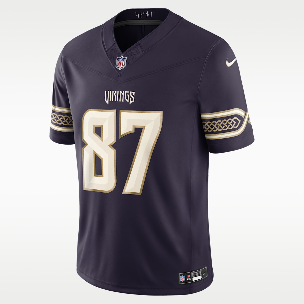 T.J. Hockenson Minnesota Vikings Rivalries Collection Men's Nike Dri-FIT NFL Limited Jersey