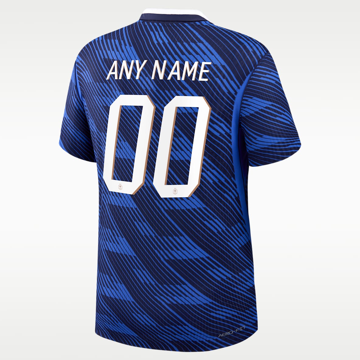 FFF Match local 2026/27 Jersey By You personalizable de fútbol Nike Aero-FIT Authentic para hombre