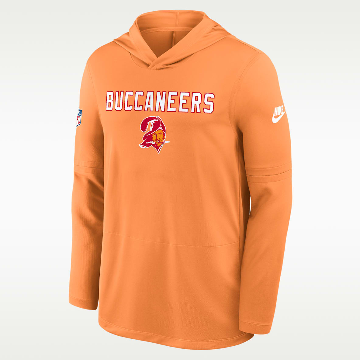Tampa Bay Buccaneers Pass Accuracy Men's Nike Dri-FIT NFL Long-Sleeve Hooded Top