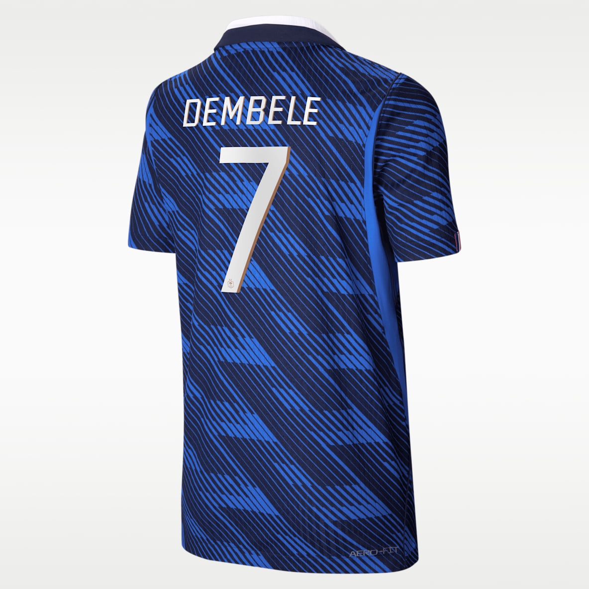 Selección nacional de Francia local 2026 Match Ousmane Dembélé Camiseta de fútbol Nike Dri-FIT ADV para niños talla grande