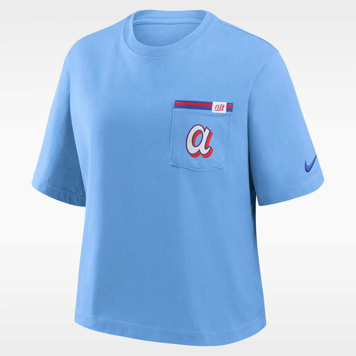 Atlanta Braves City Connect Pocket Boxy Women's Nike MLB T-Shirt