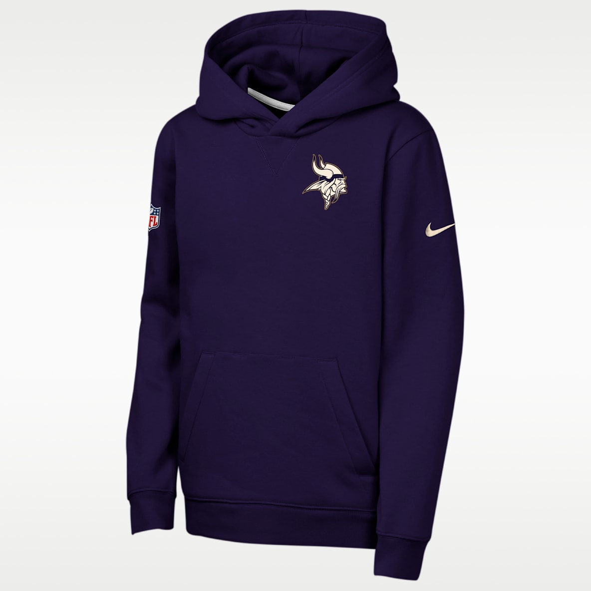 Minnesota Vikings Rivalries Collection Sideline Club Big Kids' Nike NFL Pullover Hoodie