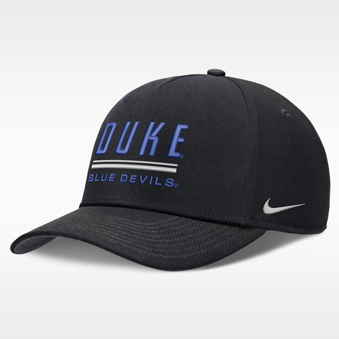 Duke Sideline Practice Rise Men's Nike Dri-FIT College Adjustable Hat