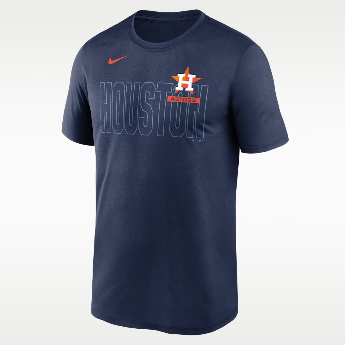 Houston Astros Knockout Team Legend Men's Nike Dri-FIT MLB T-Shirt
