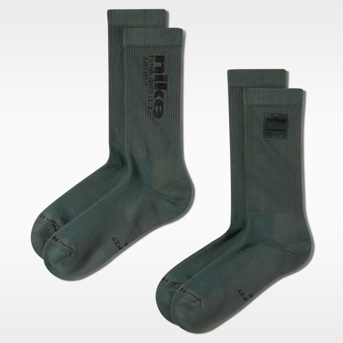 Nike Everyday Elevated Crew Socks (2 Pairs)