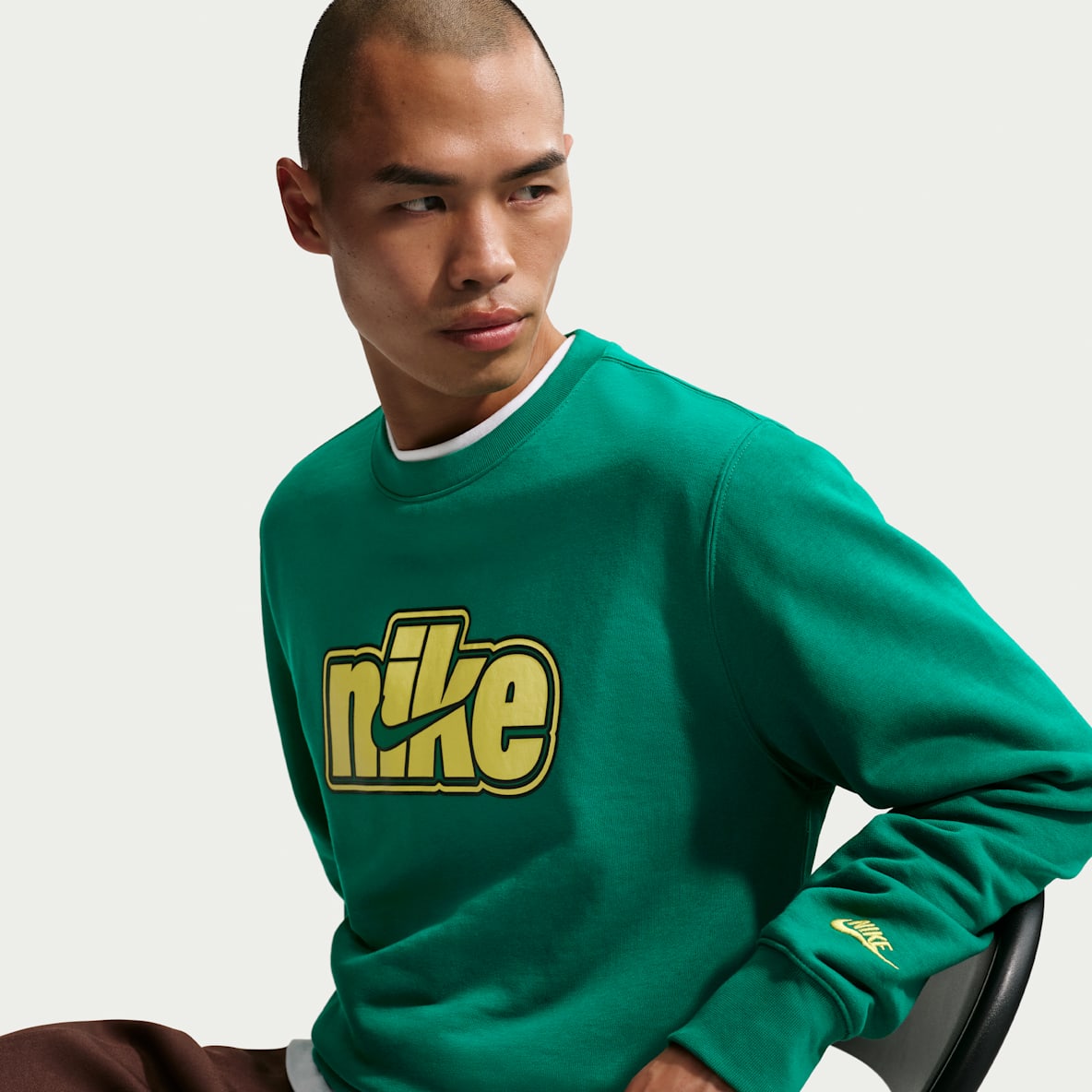 나이키 스포츠웨어 클럽 남성 프렌치 테리 크루넥 스웻셔츠